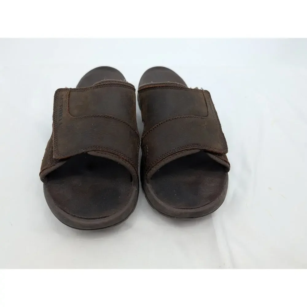 Merrell Sandspur 2 Slide Color Earth Men's Size 7 Hiking Camping Fishing Outdoor